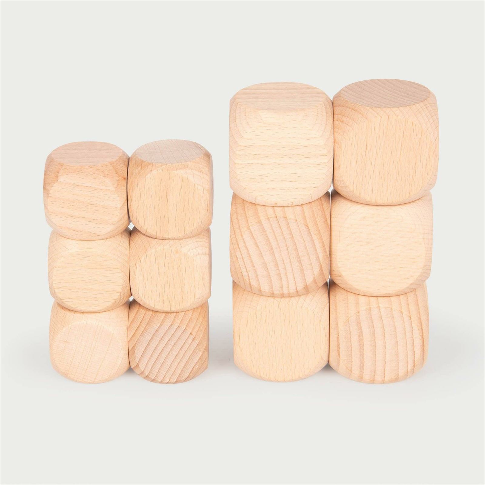 TickiT - Natuurlijke Houten Kubussen