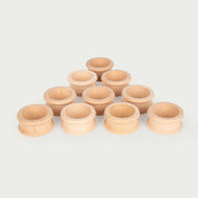 TickiT - Natuurlijke Houten Servetringen