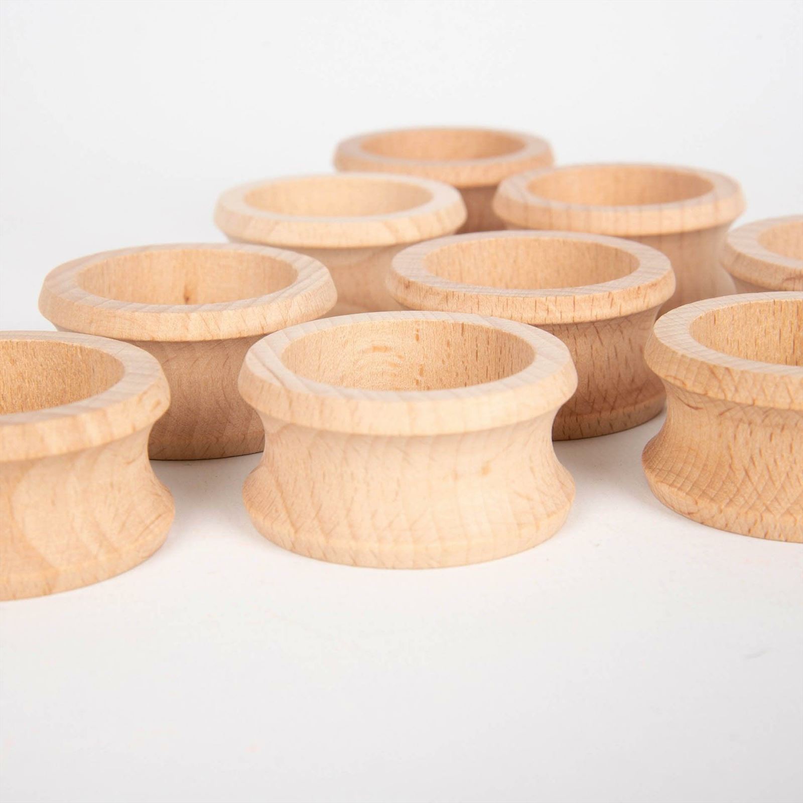 TickiT - Natuurlijke Houten Servetringen