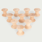 TickiT - Natuurlijke Houten Spoelen