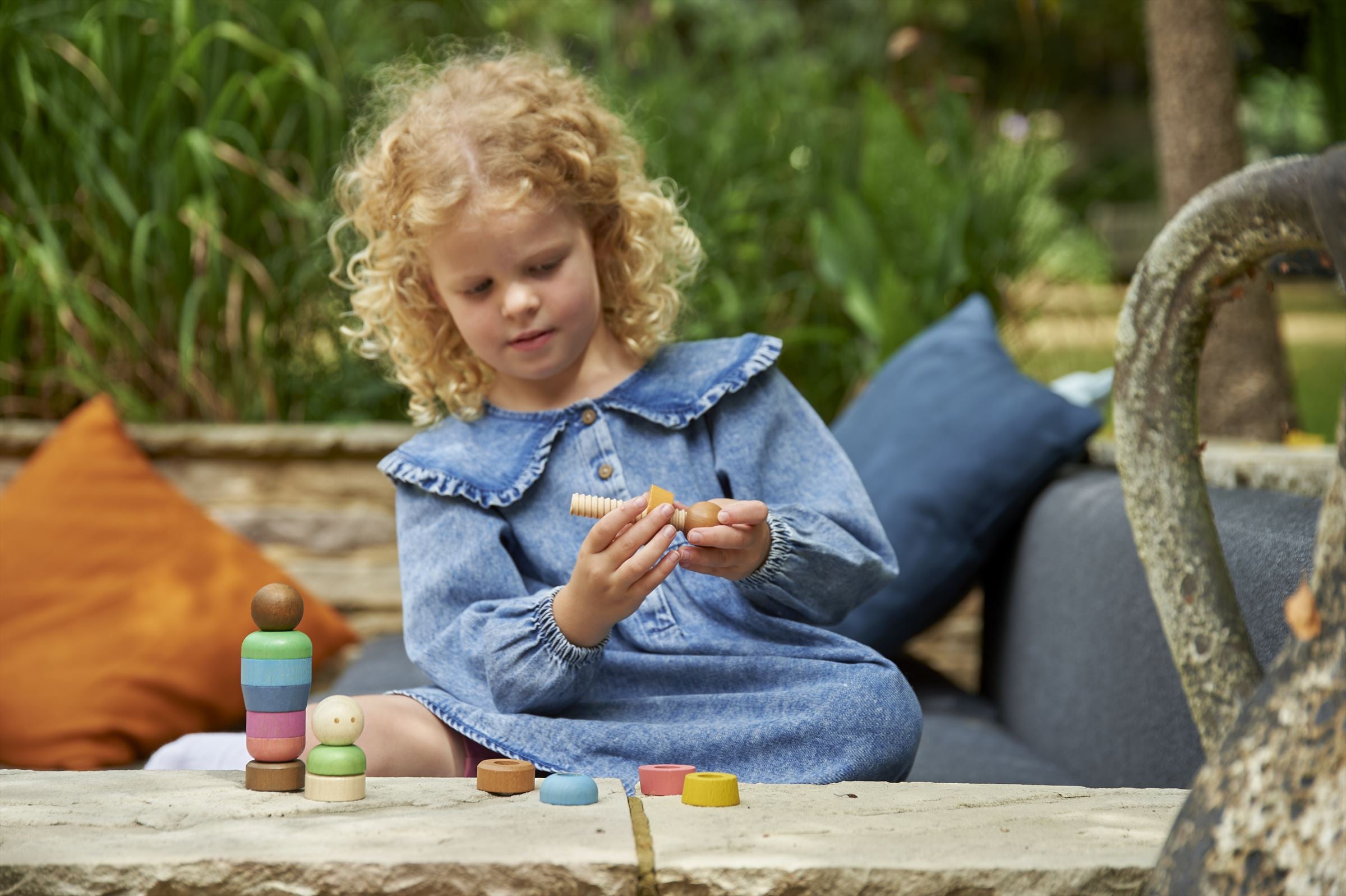 TickiT - Rainbow Houten Gemeenschapsmensen