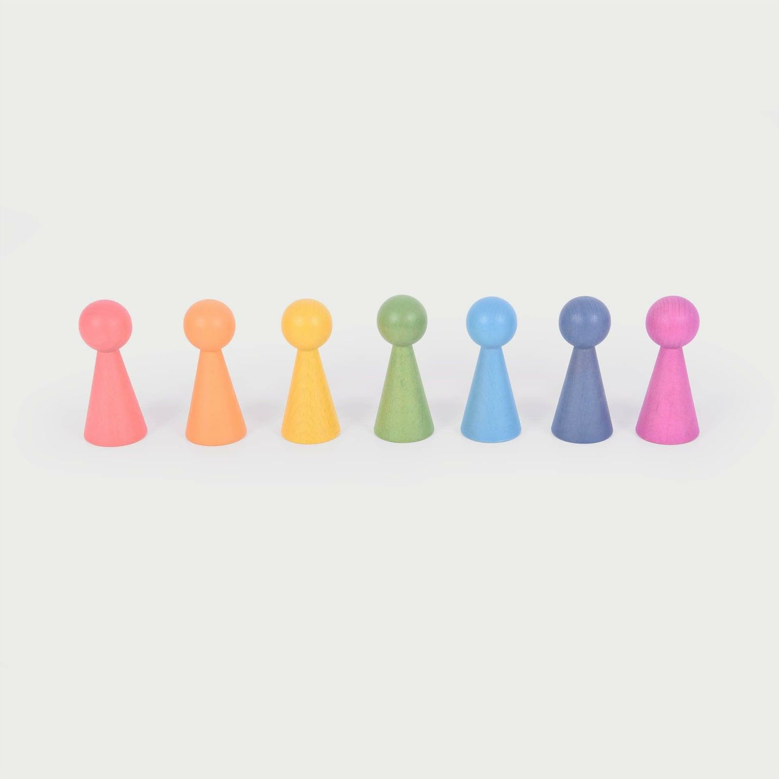 TickiT - Regenboog Houten Figuren