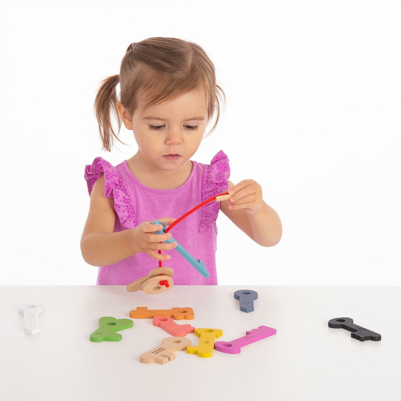 TickiT - Regenboog Houten Sleutels