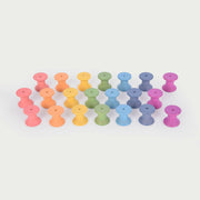 TickiT - Regenboog Houten Spoelen