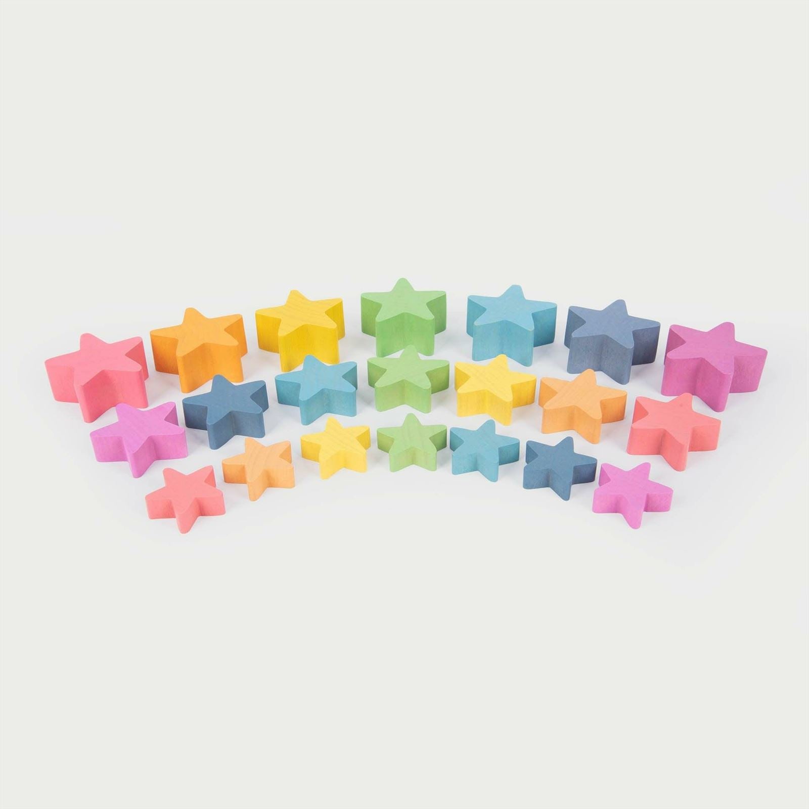 TickiT - Regenboog Houten Sterren