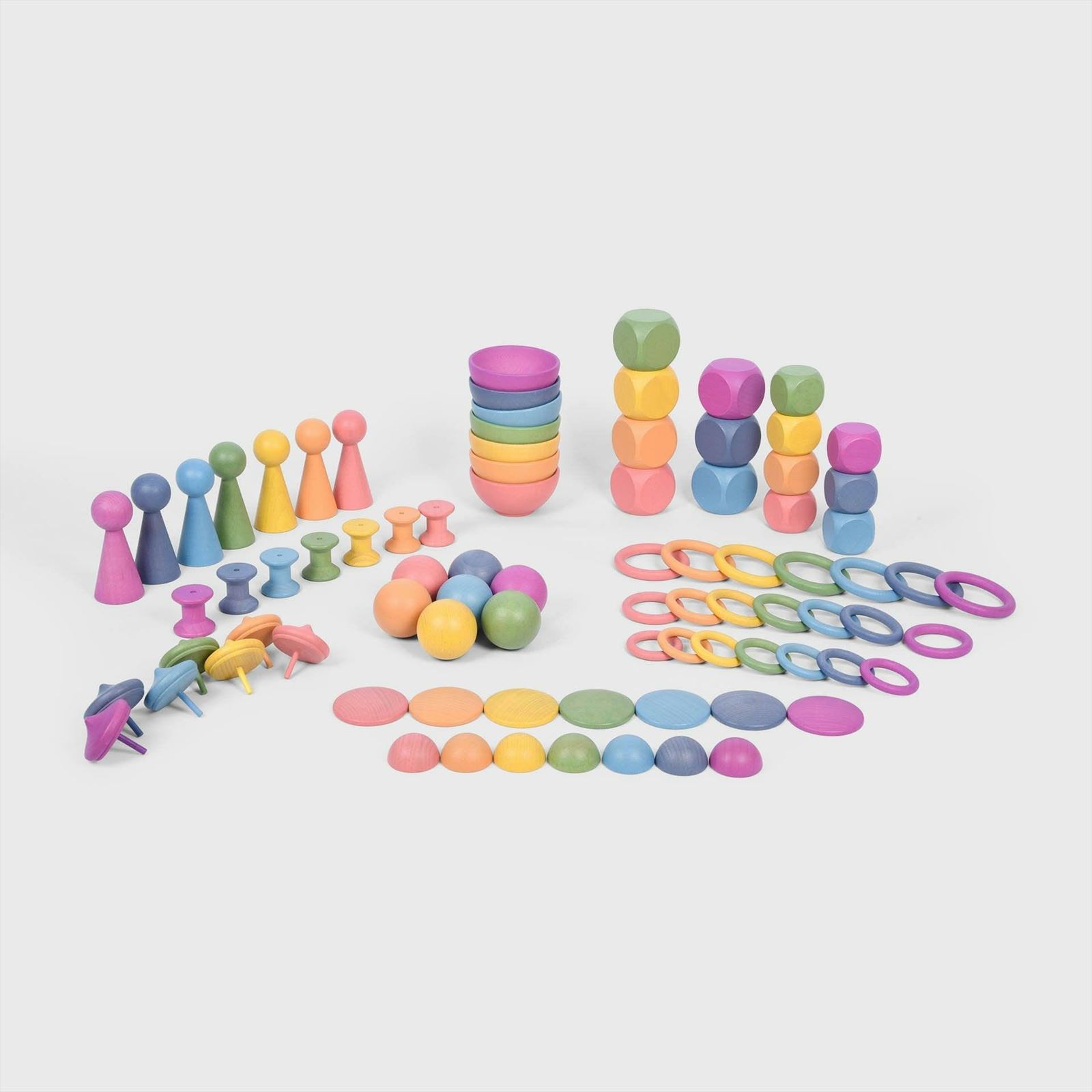TickiT - Regenboog Houten Superset