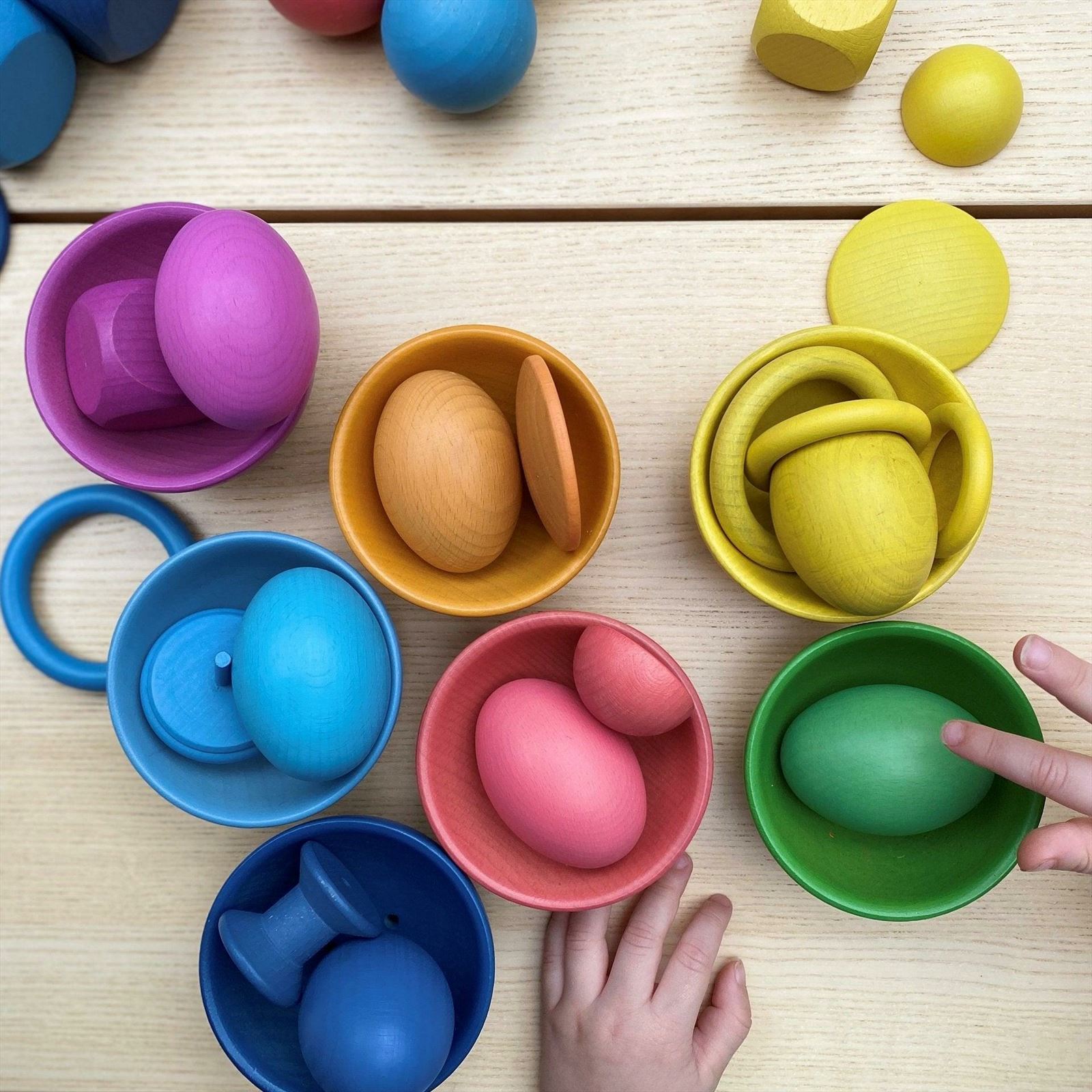 TickiT - Regenboog Houten Superset