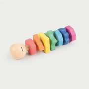 TickiT - Regenboog Houten Vorm Twister