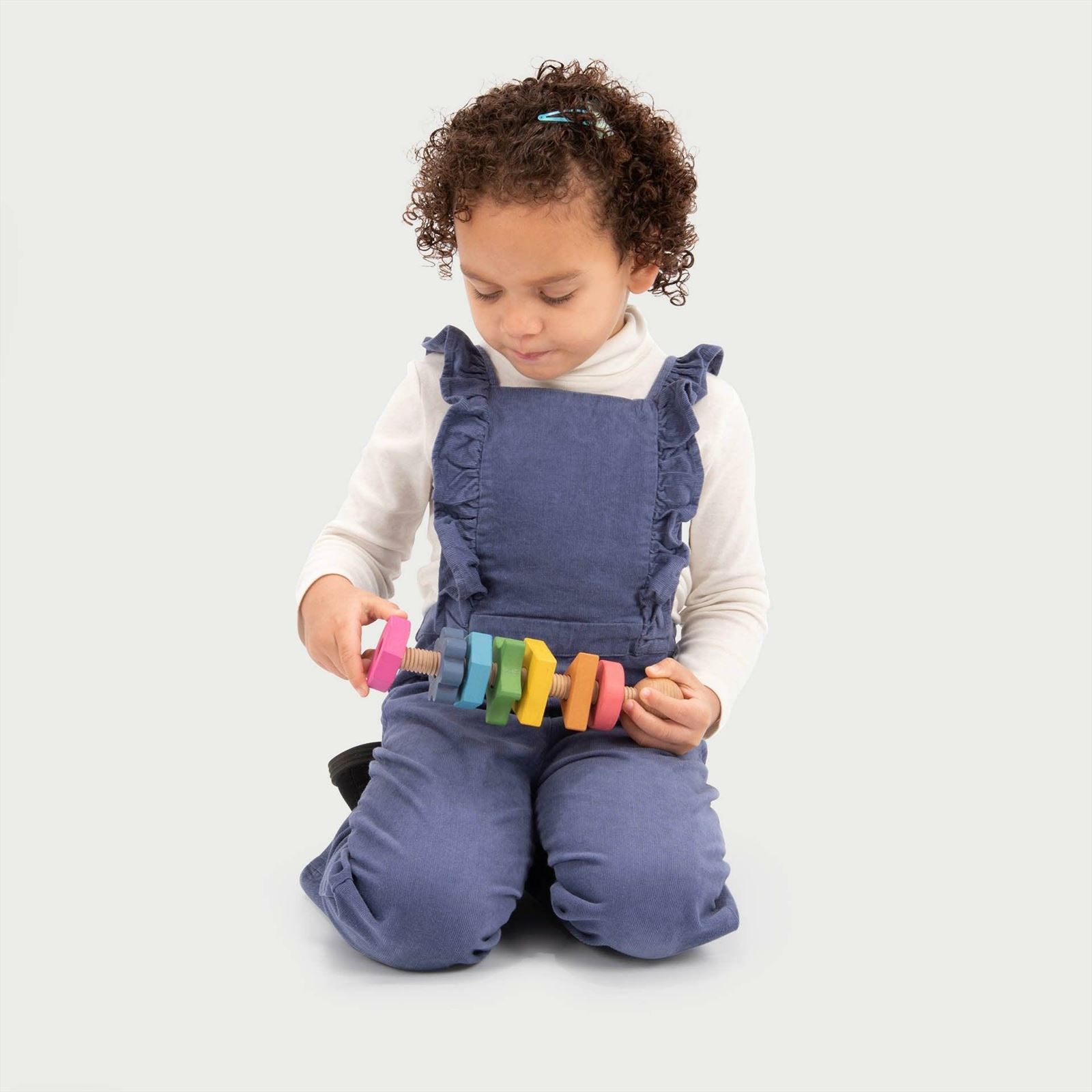 TickiT - Regenboog Houten Vorm Twister
