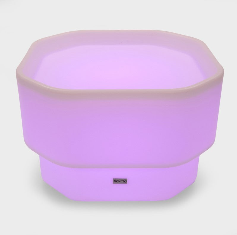 TickIT - Zand- en watertafel Tuff met verschillende kleuren licht