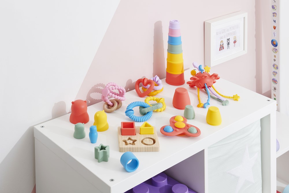 TickiT SiliSoft activiteitenset Regenboog