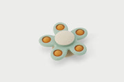 TickiT - Silisoft Bloem Spinner (neutrale Kleuren)