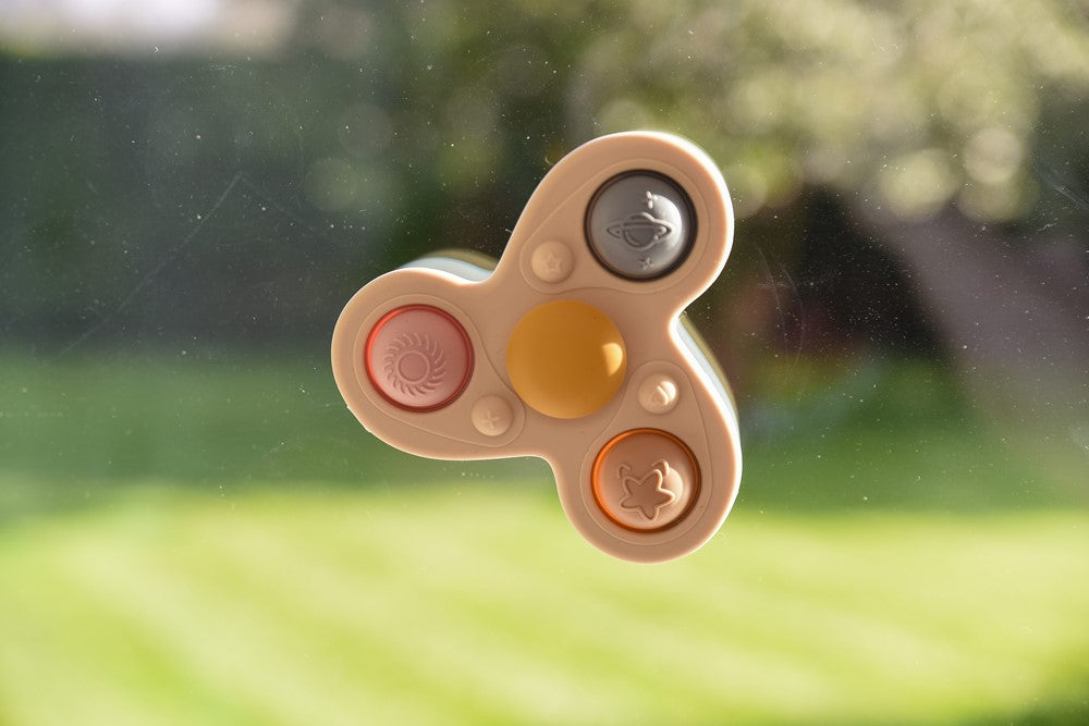 TickiT SiliSoft jumbo spinner Aardetinten