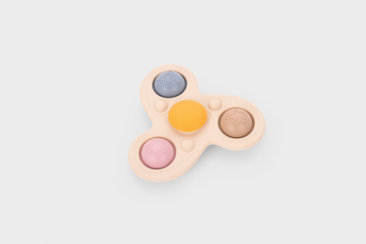 TickiT SiliSoft jumbo spinner Aardetinten