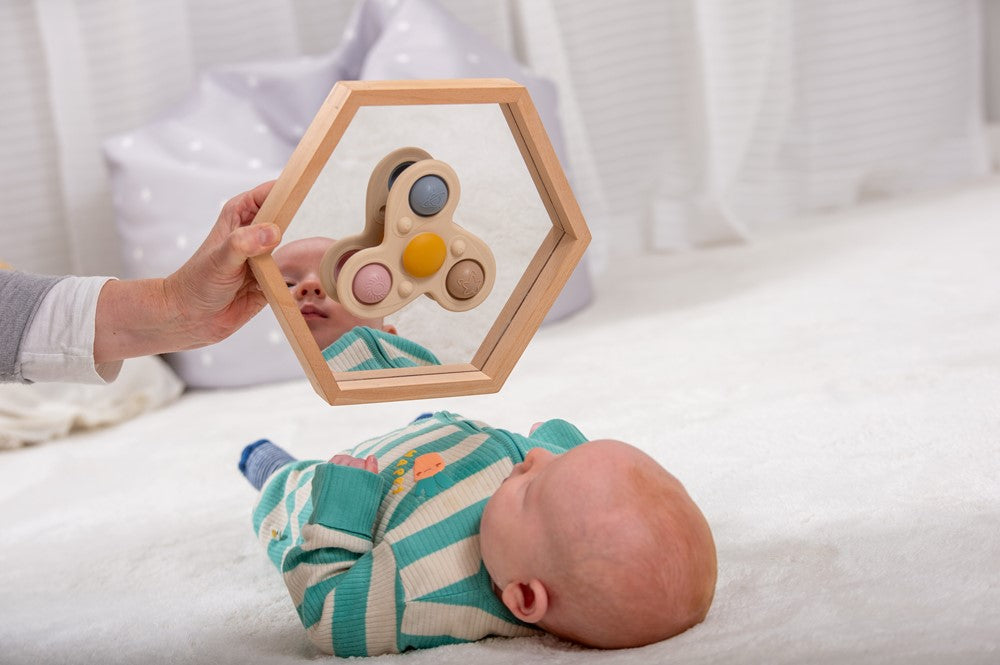 TickiT SiliSoft jumbo spinner Aardetinten