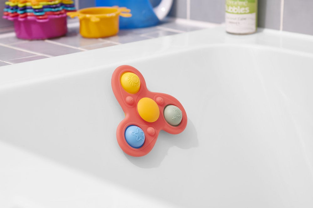 TickiT SiliSoft jumbo spinner Regenboog