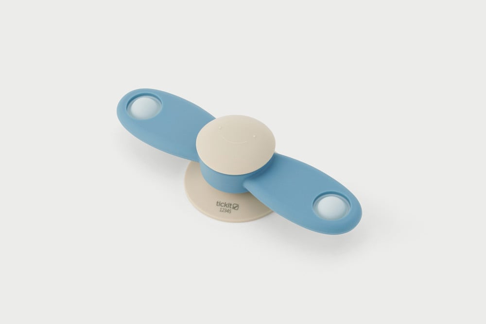 TickiT - Silisoft Propeller Spinner (neutrale Kleuren)