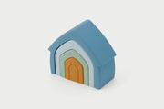 TickiT - Silisoft Stapelbare Huizen (neutrale Kleuren)