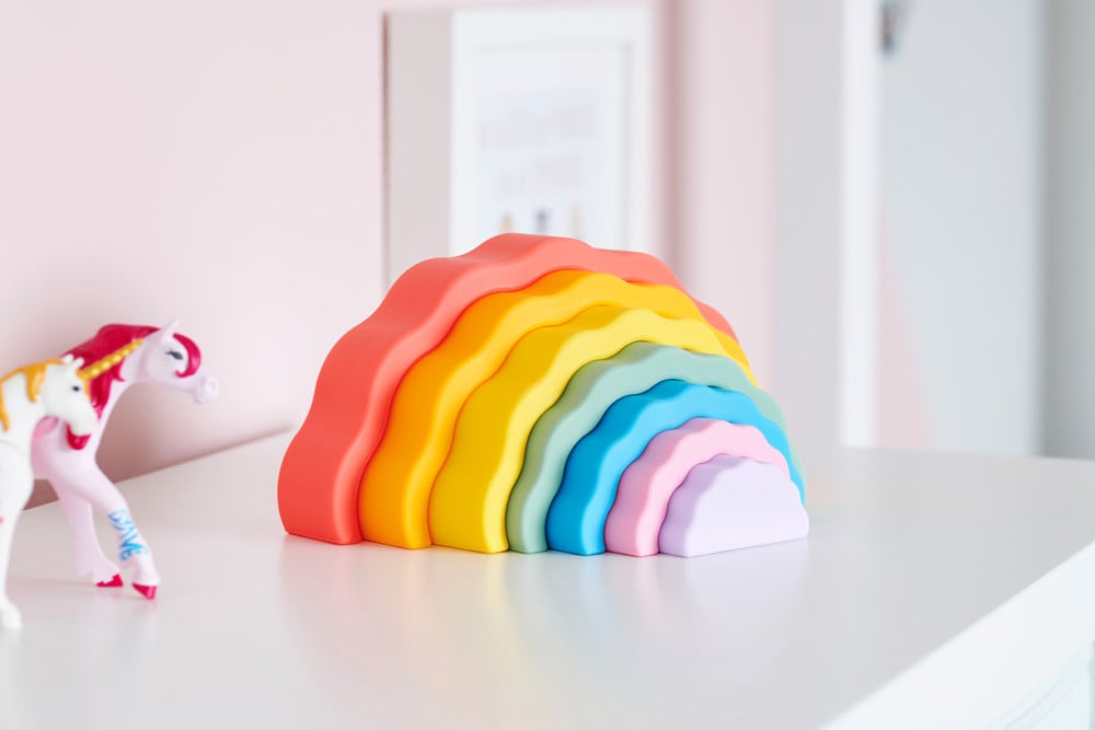 TickiT - Silisoft Wobbel Regenboog (regenboog)