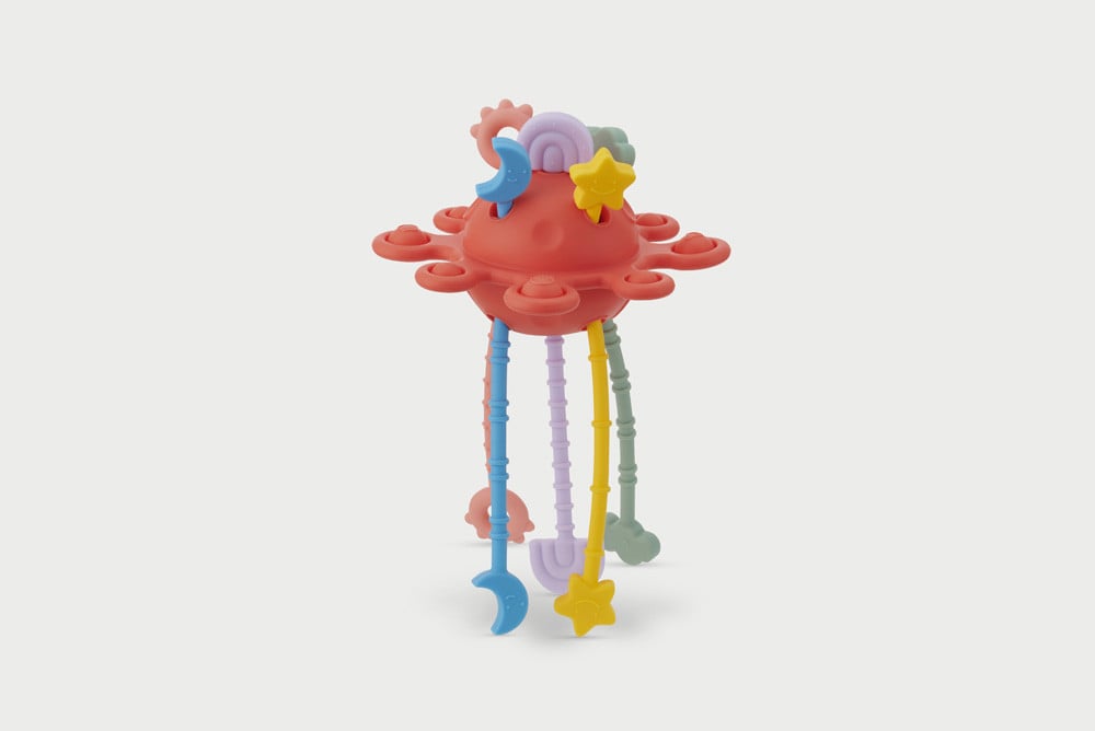 TickiT - Silisoft Zip Trek Speelgoed (regenboog)