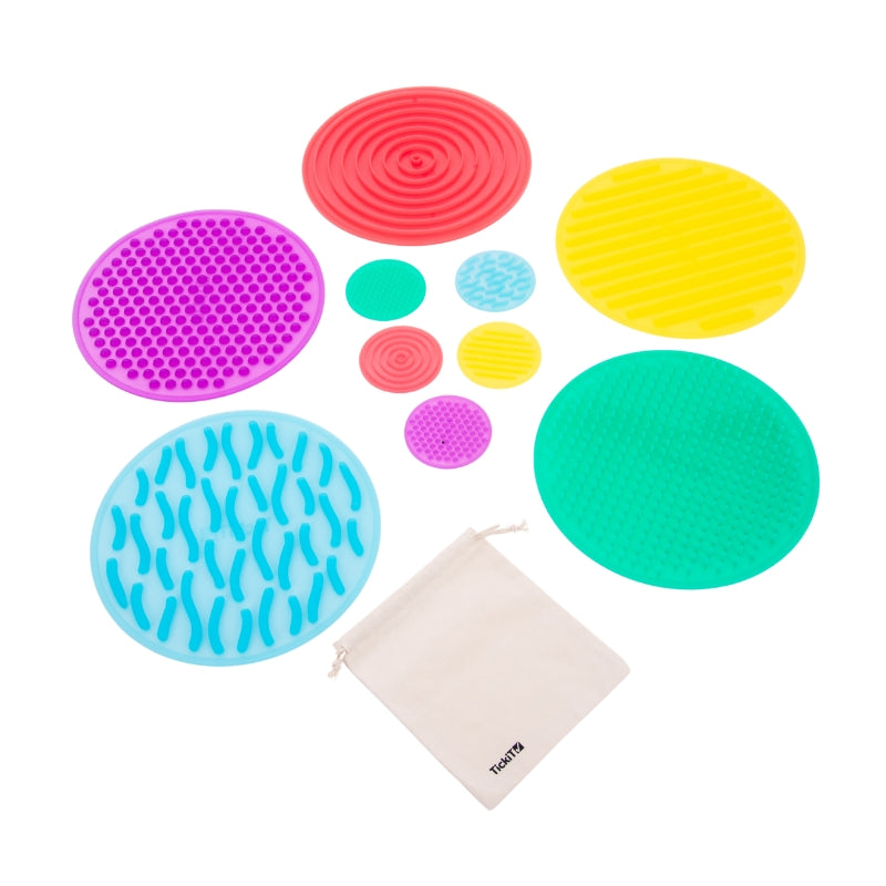 TickiT -  SiliShapes® - sensorische cirkel set