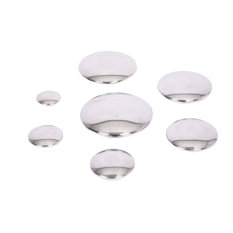 TickiT - sensorische reflecterende zilveren schijven - 7 stuks