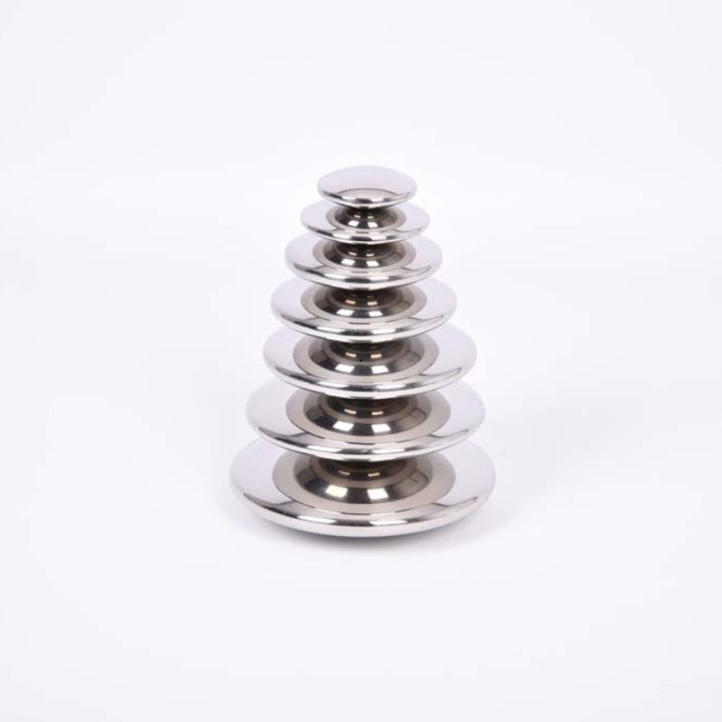 TickiT - sensorische reflecterende zilveren schijven - 7 stuks