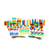 Afbeelding laden in Galerijviewer, Transparante gekleurde vormen - 634 stuks