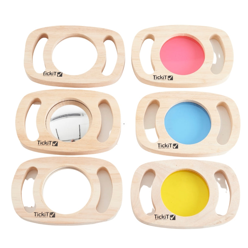 TickiT - easy hold panelen - ontdekkingsset - 6 stuks
