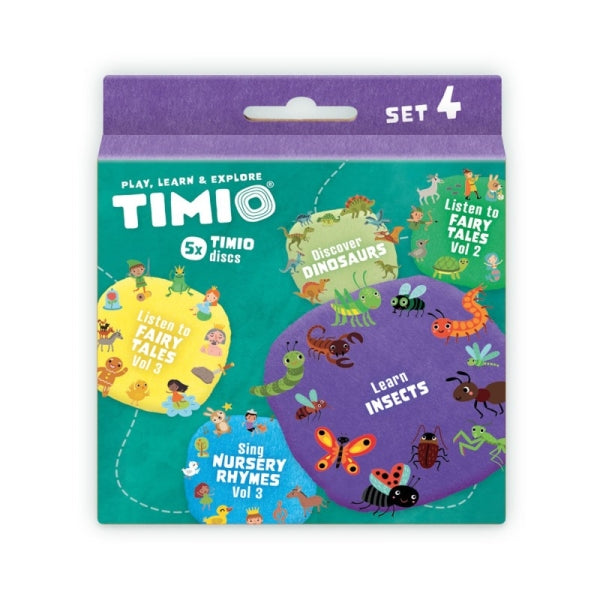 Timio - Disk set nummer 4 - 5 stuks