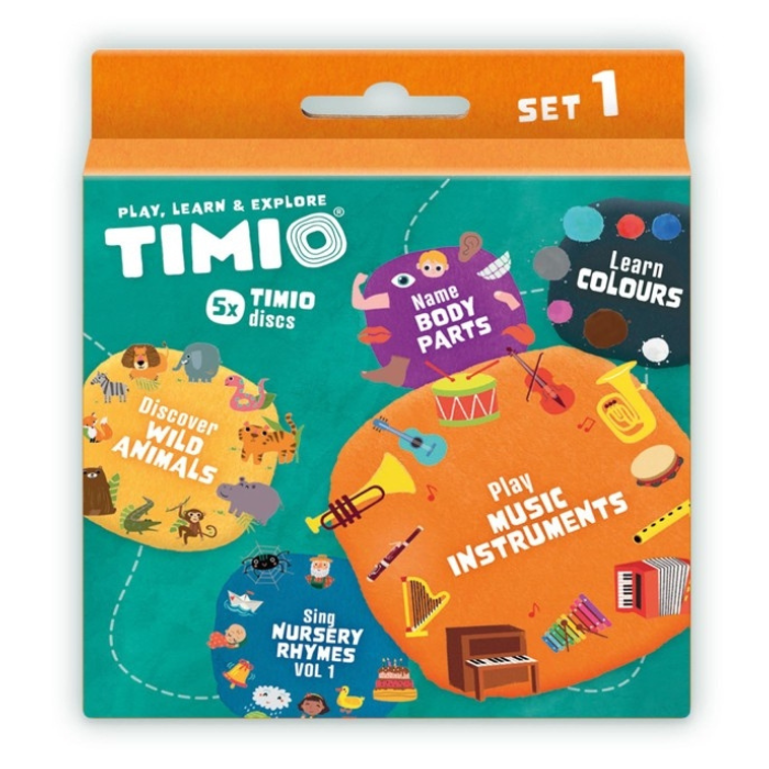 Timio - uitbreidingsset - disk set nummer 1 - 5 stuks