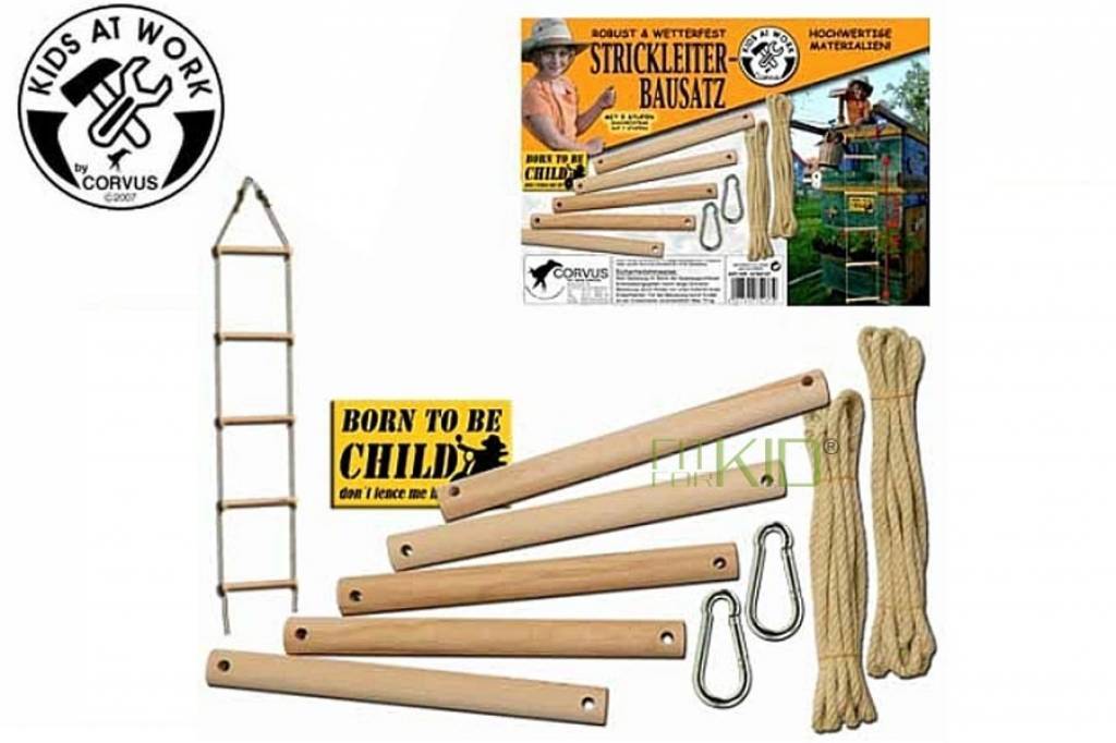 Kids At Work - Touwladder DIY