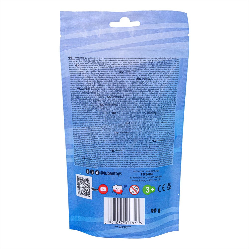 Tuban - Fluffy Sand blauw 90 gram