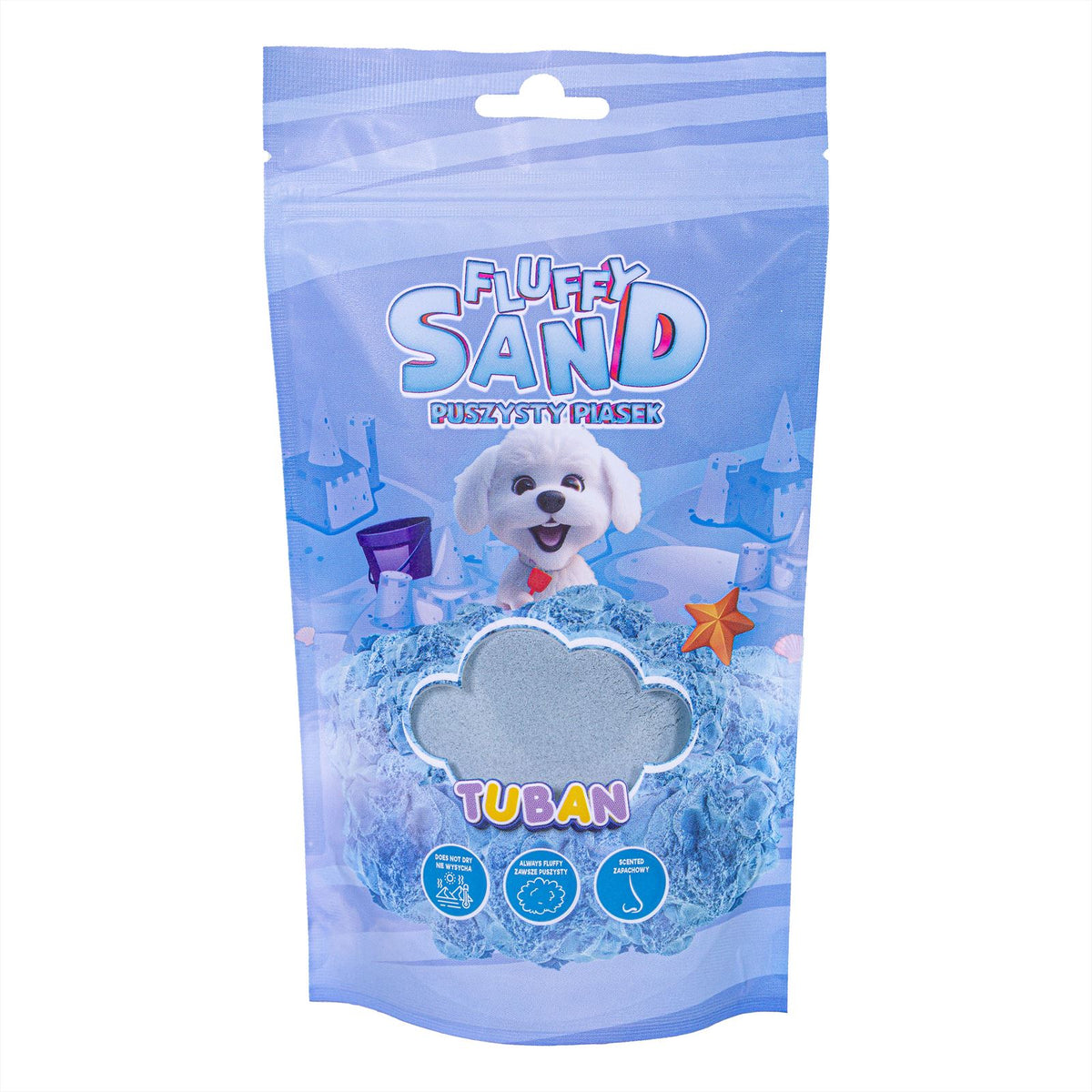 Tuban - Fluffy Sand blauw 90 gram