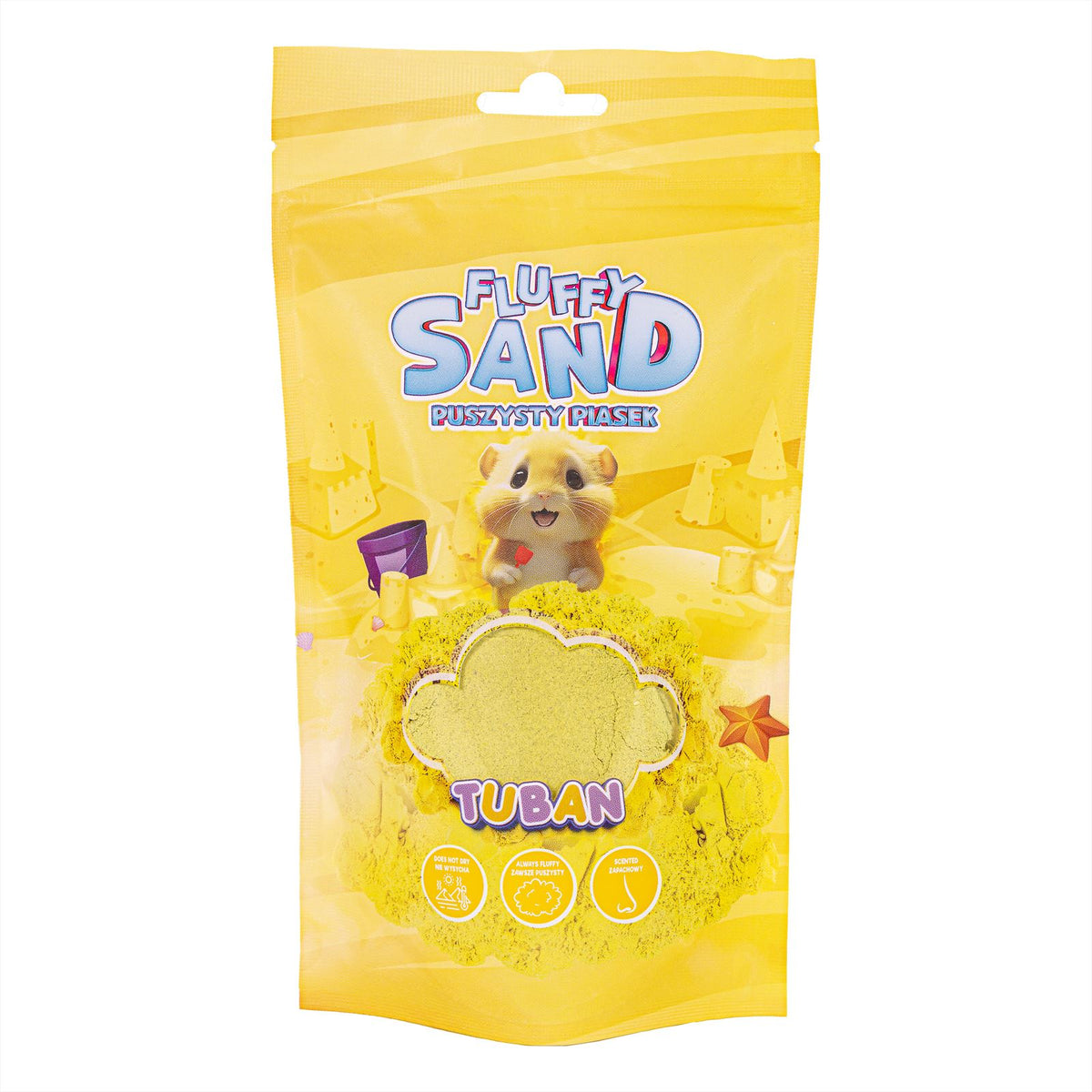 Tuban - Fluffy Sand geel 90 gram