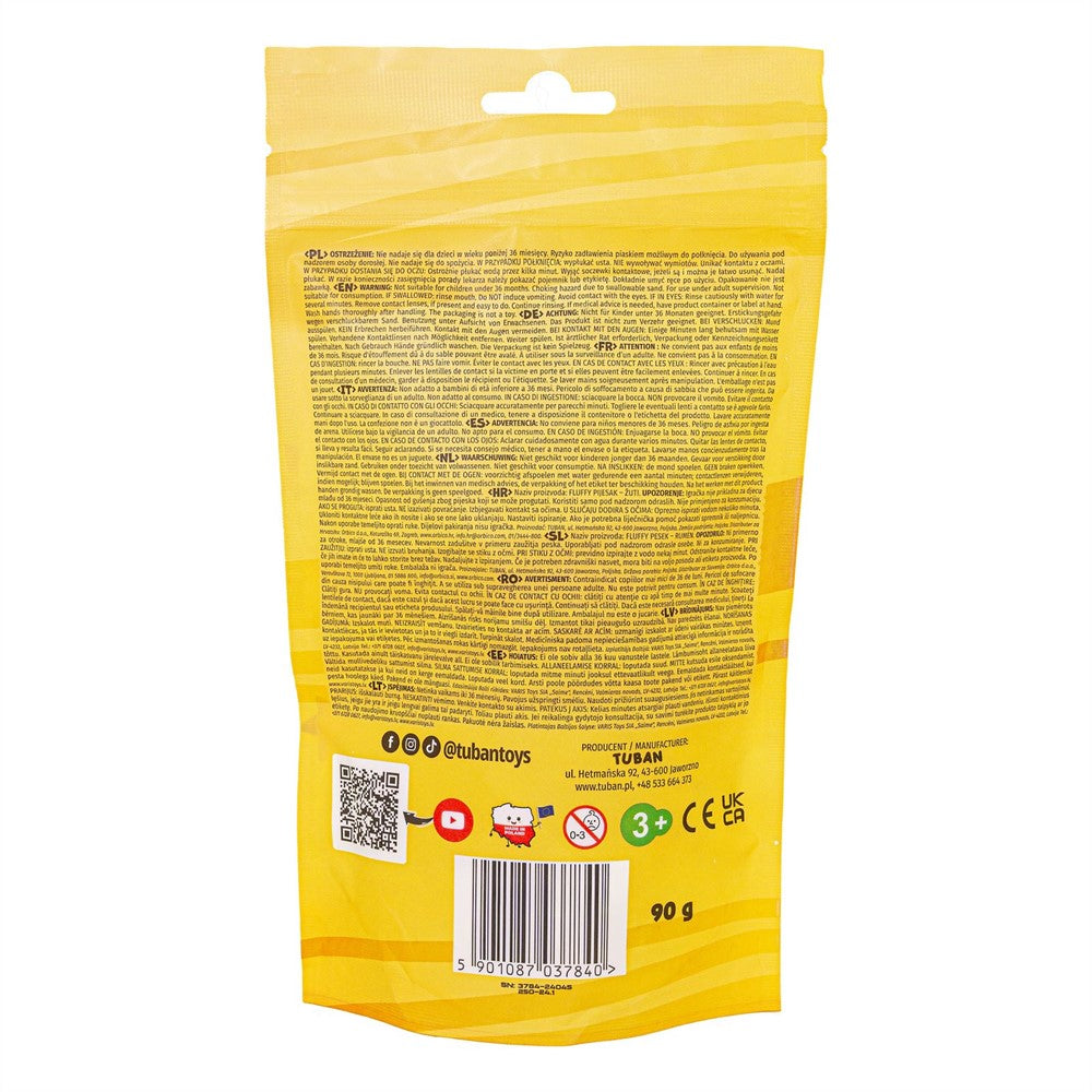 Tuban - Fluffy Sand geel 90 gram