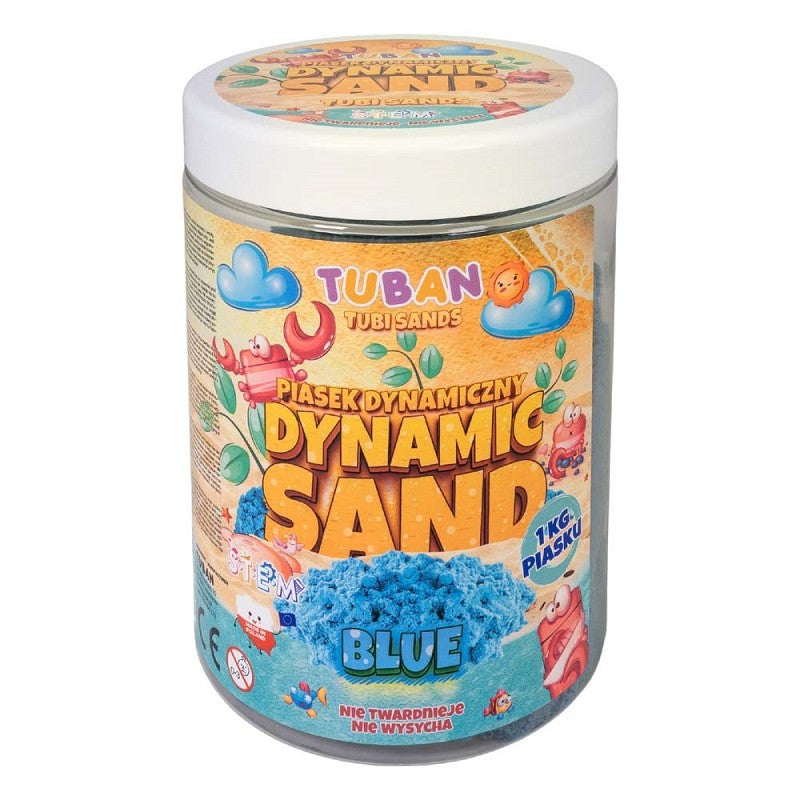 Tuban - kinetisch zand blauw 1 kg