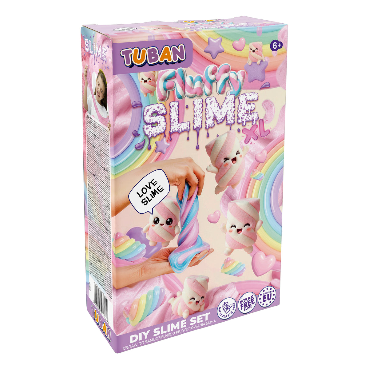 Tuban - Doe-het-zelf slijmset Fluffy XL