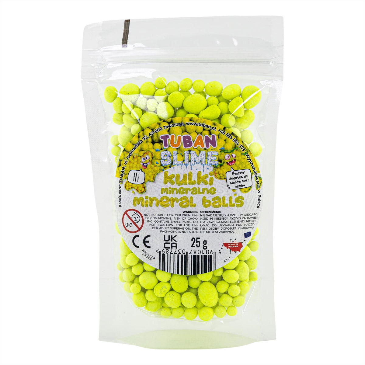Tuban - Minerale ballen limoen 25 gram