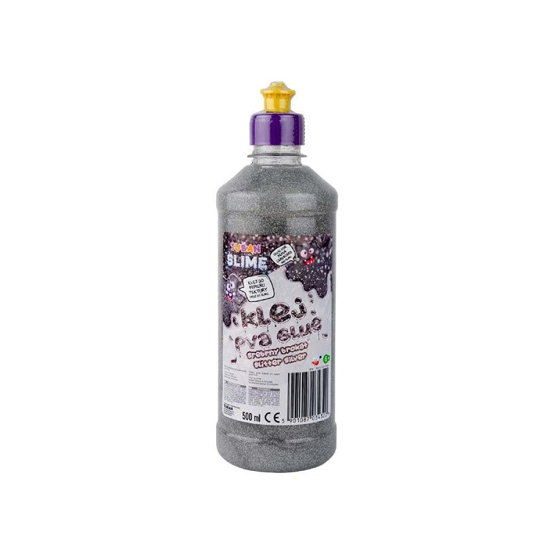 Tuban - zilveren glitterlijm om slijm mee te maken - 500 ml