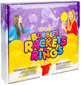 Tuban - Bellenblaas Rackets & Ringen Set – Bubblepong Spel