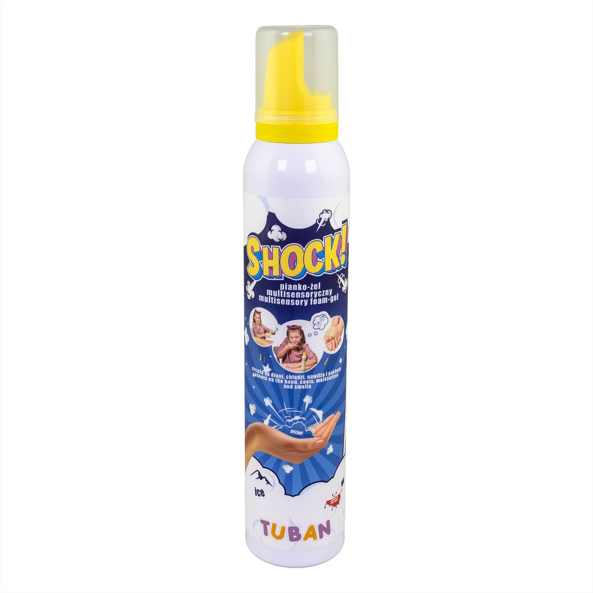 Tuban - Shock! Multisensorische schuimgel Ice 200 ml