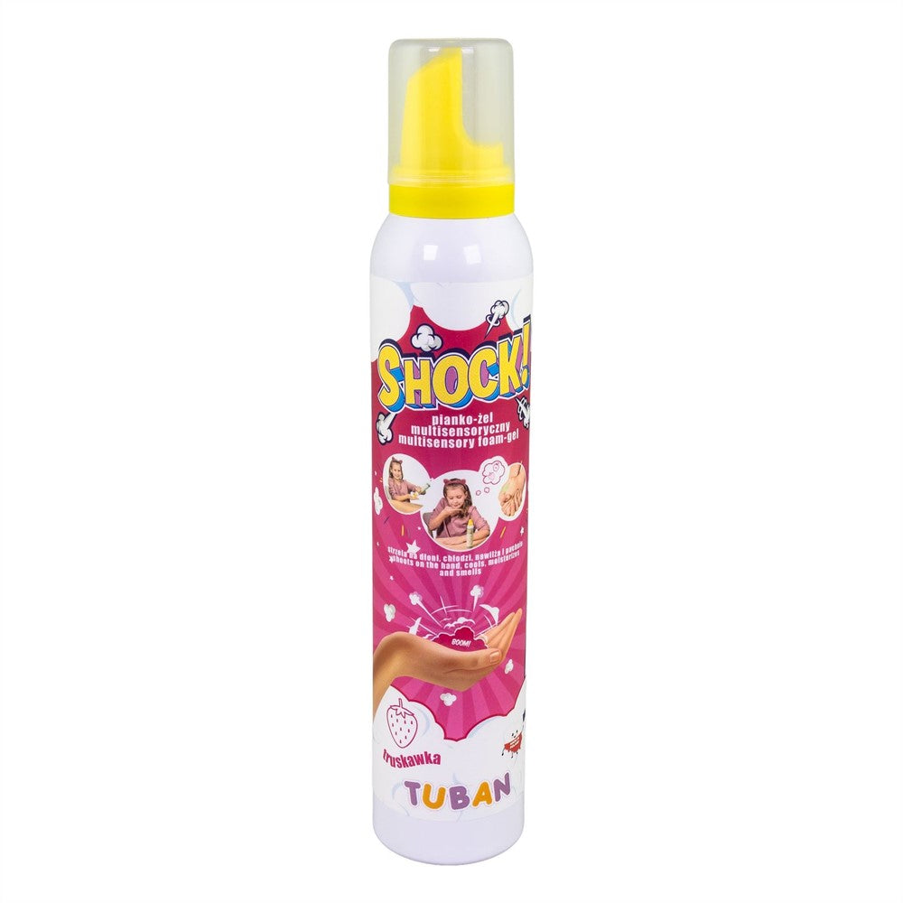 Tuban - Shock! Multisensorische Schuimgel Aardbei 200 ml