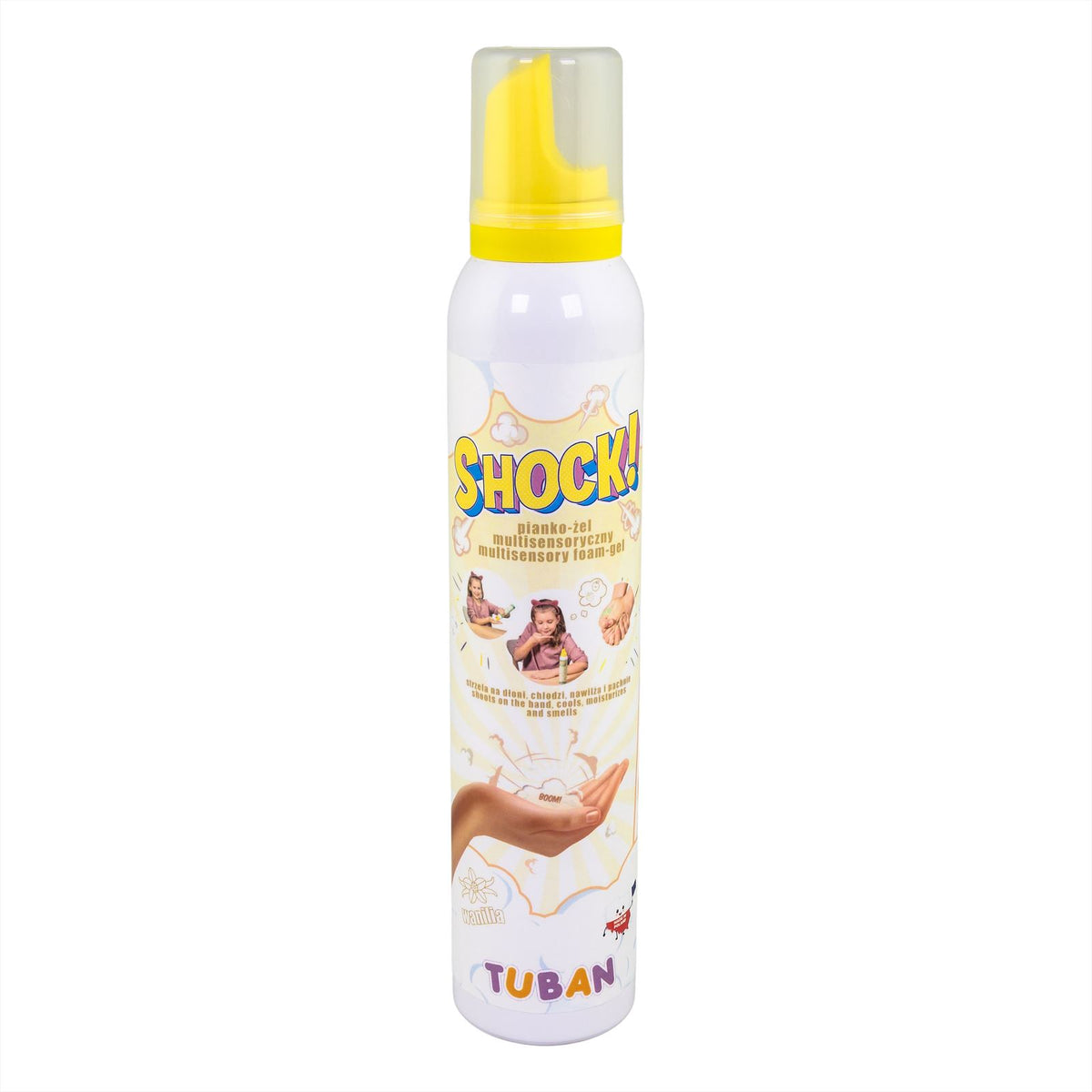 Tuban - Shock! Multisensorische schuimgel vanille 200 ml