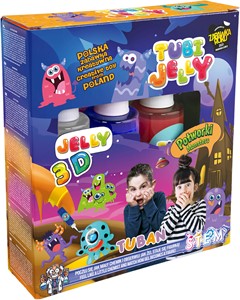 Tuban - Tubi Jelly Set met 3 Kleuren – Monsters