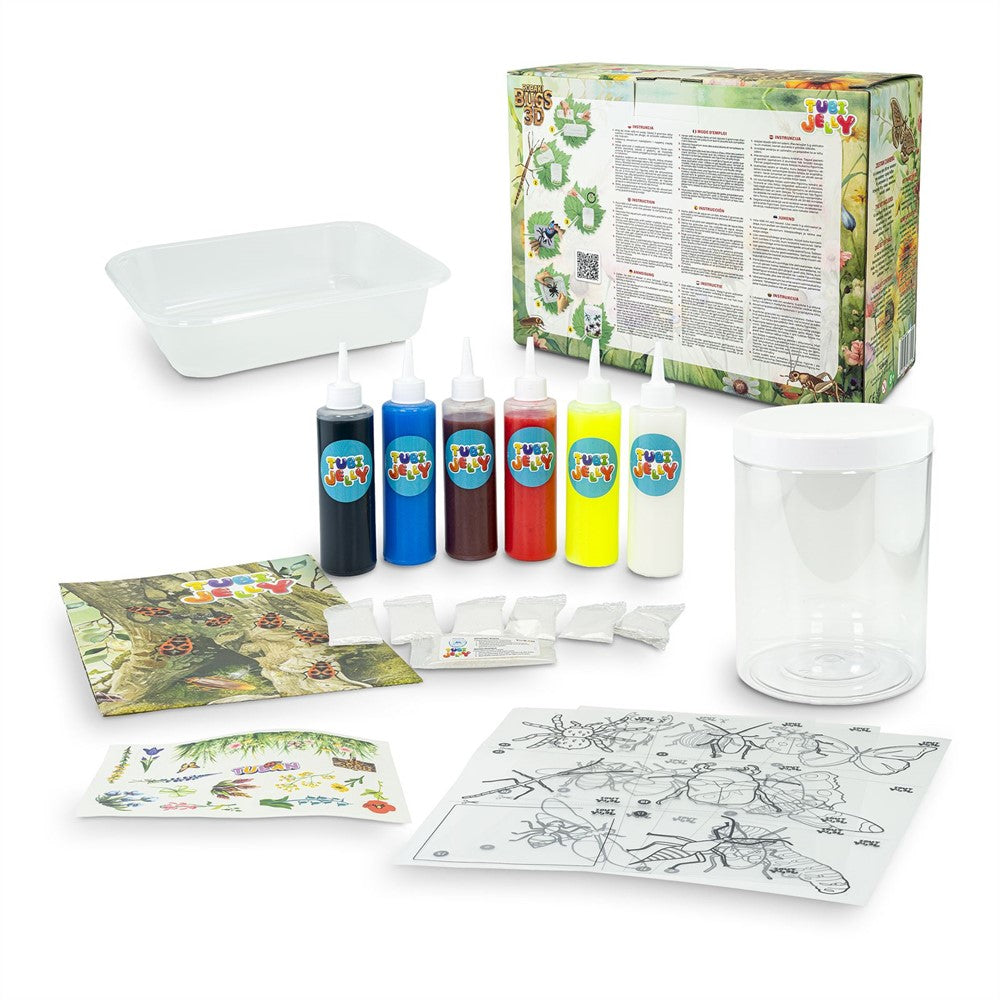 Tuban - Tubi Jelly Set Wormen - 3D insecten maken