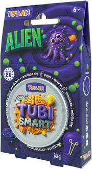 Tuban - Tubi Smart kneedmassa Alien met gele bolletjes