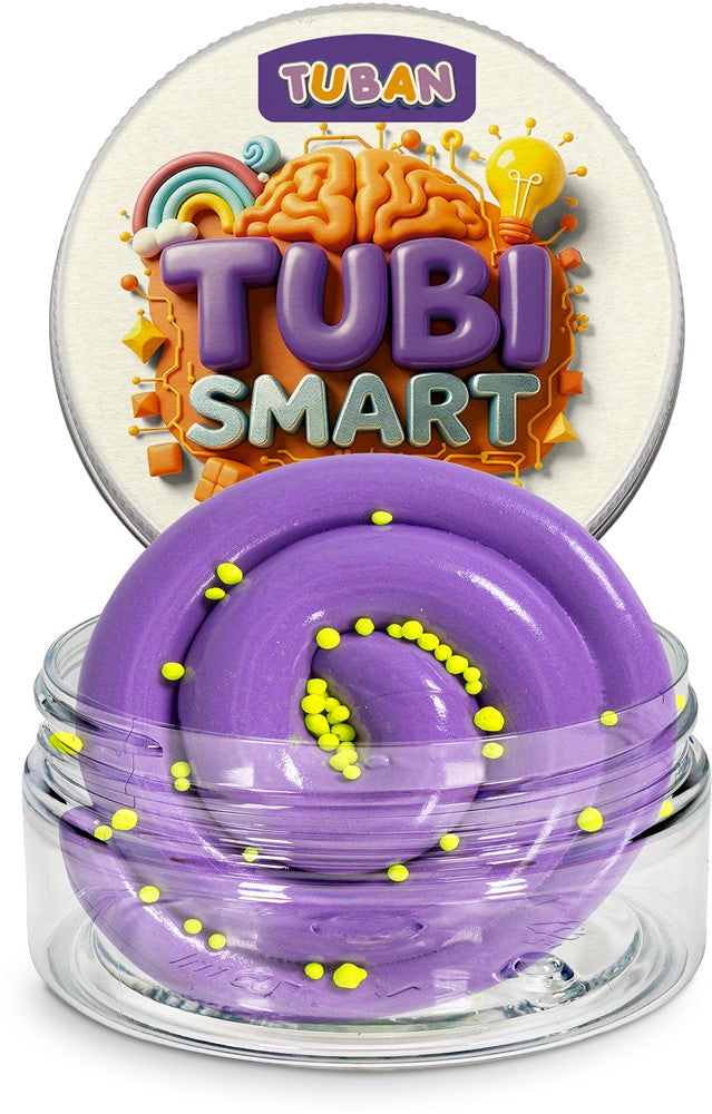 Tuban - Tubi Smart kneedmassa Alien met gele bolletjes
