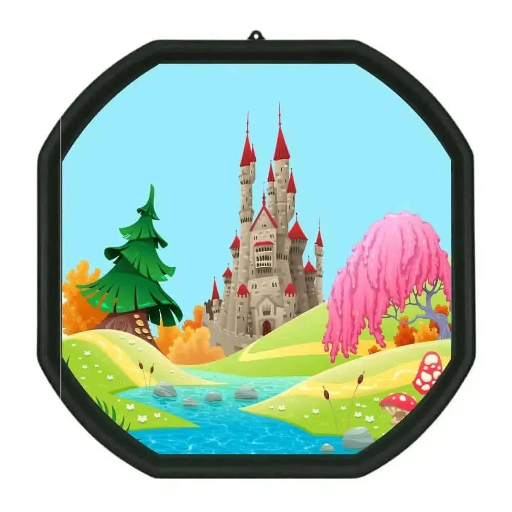 Tuff Tray 100cm Speelmat - Vilten Mat Betoverde Wereld (88×88 cm)