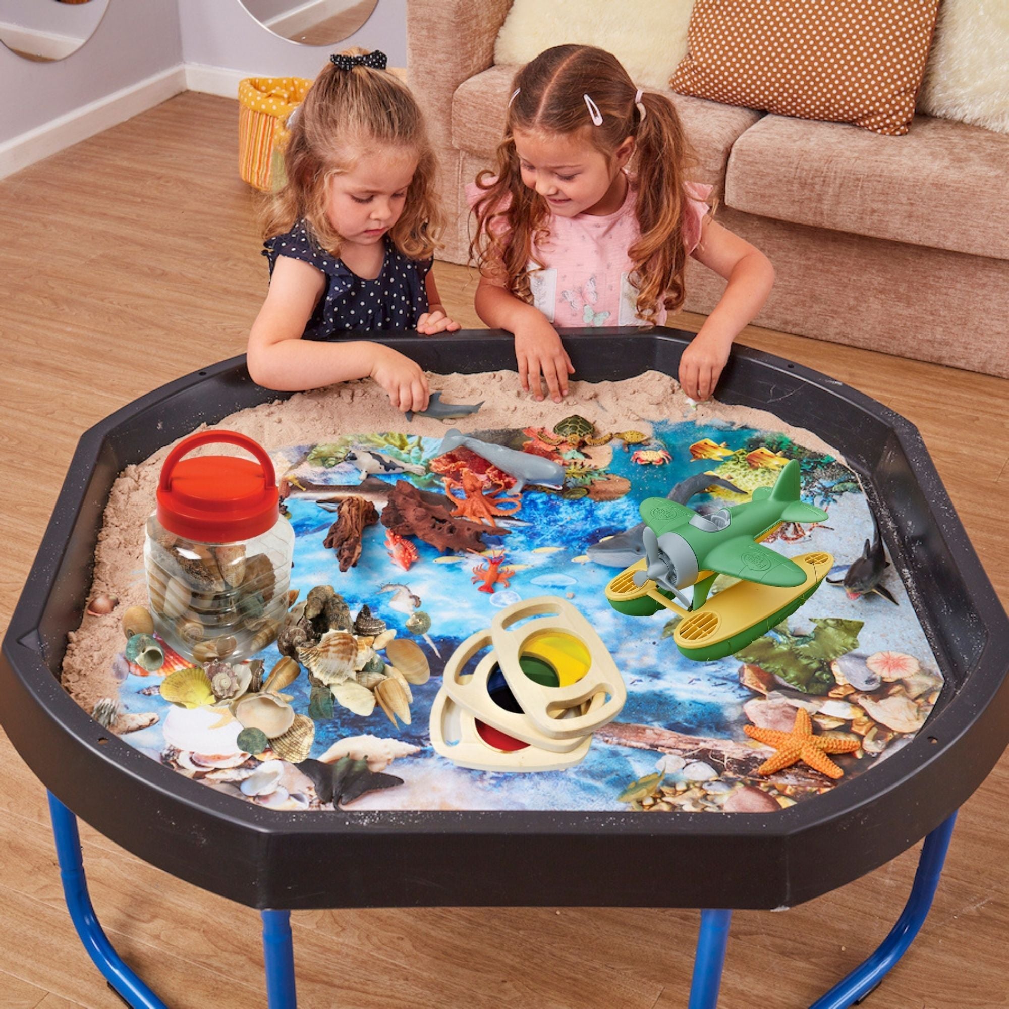 Tuff Tray Spot 100cm - Activiteitentafel Zwart